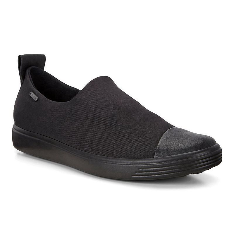 Zapatos Slip-On Ecco Soft 7 Para Mujer,Negras,937502-PJE